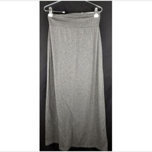 Women's Size Small Gray Skirt Maxi Stretch